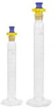 Probeta clase B TC con tapon de plastico de 100 ML